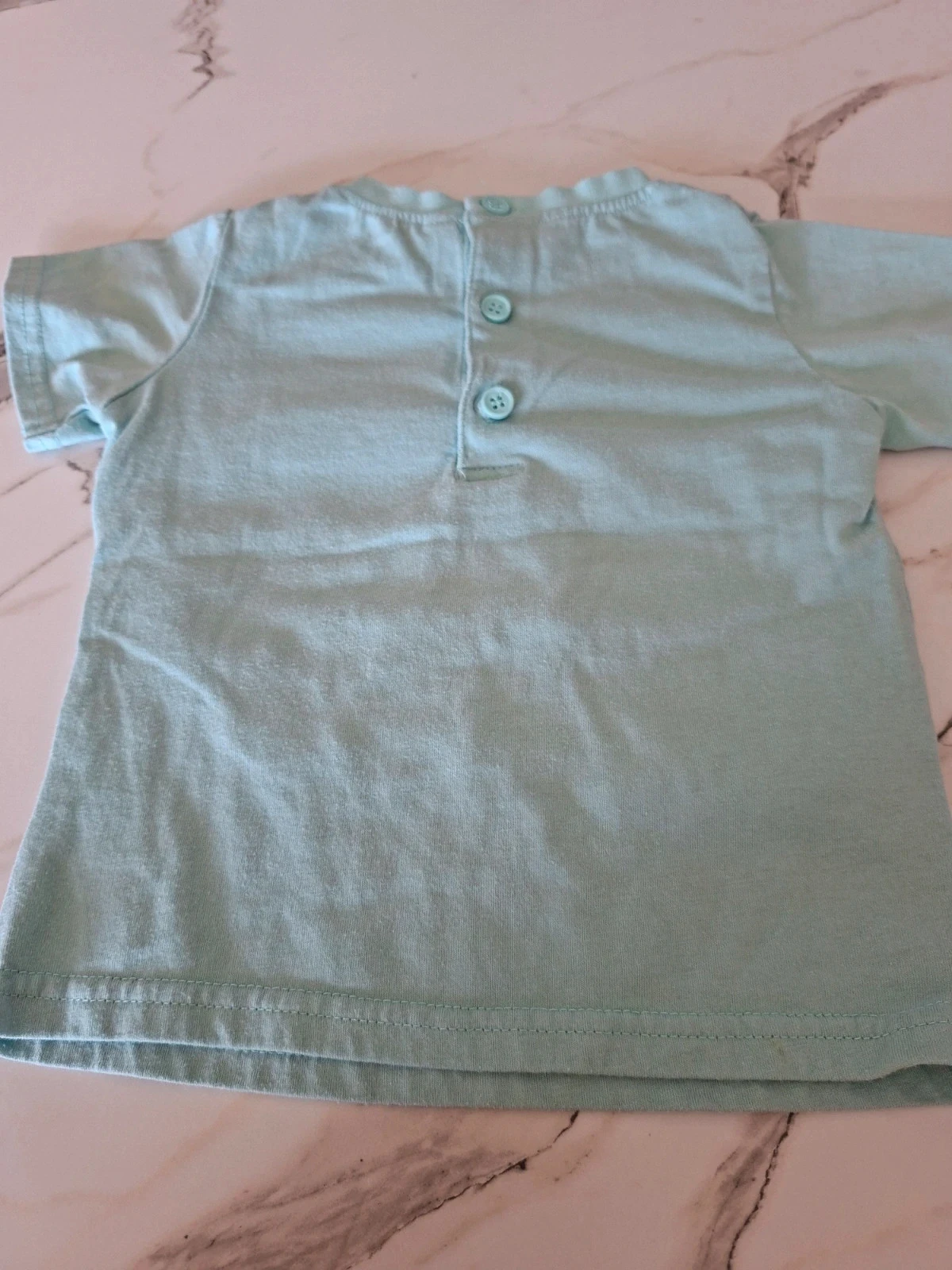 Blauw T-shirt met beren/fruit print - 23 maanden – photo 3